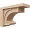 Ekena Millwork 7"W x 21"D x 14"H Classic Alma Rough Cedar Woodgrain TimberThane Corbel, Primed Tan CORUR07X21X14ALMRCPR - alternate 1